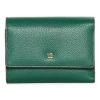 Liz Claiborne Small Womens Trifold Wallet In Green