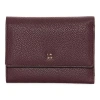 Liz Claiborne Small Womens Trifold Wallet In Purple