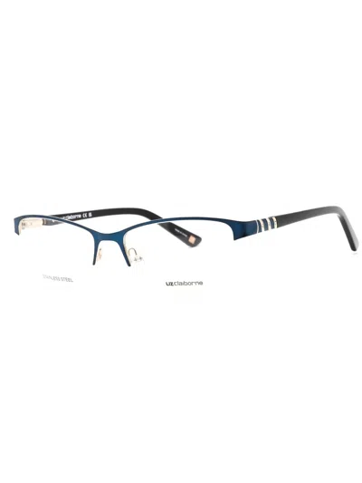 Liz Claiborne Stylish Rectangular Eyeglasses For Women - Model L 615 In Neutral