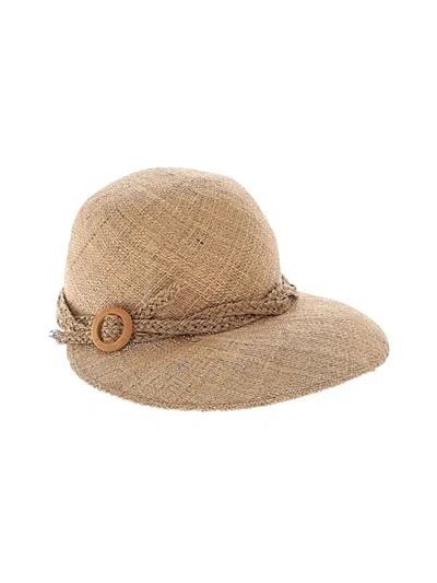 Pre-owned Liz Claiborne Sun Hat In Brown