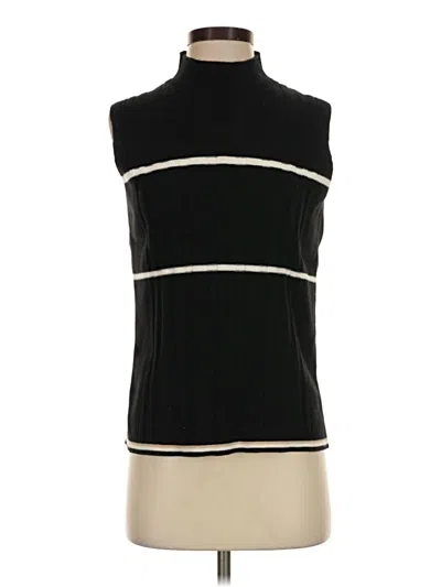 Pre-owned Liz Claiborne Sweater Vest In Black
