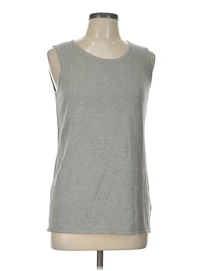Pre-owned Liz Claiborne Sweater Vest In Gray