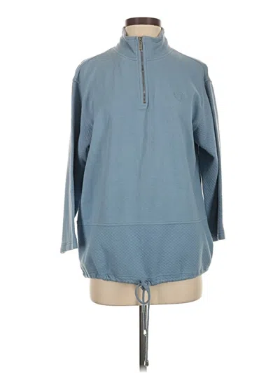 Pre-owned Liz Claiborne Sweatshirt In Blue