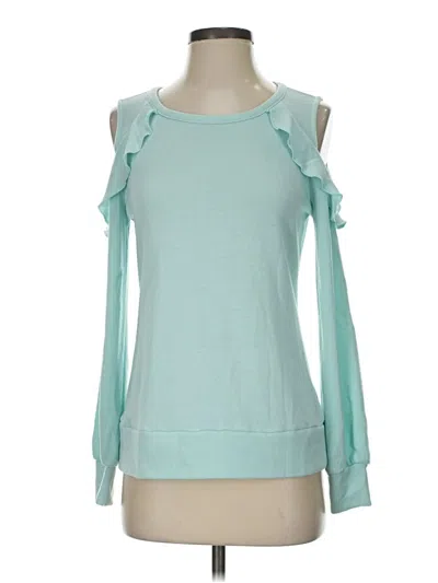Pre-owned Liz Claiborne Sweatshirt In Teal