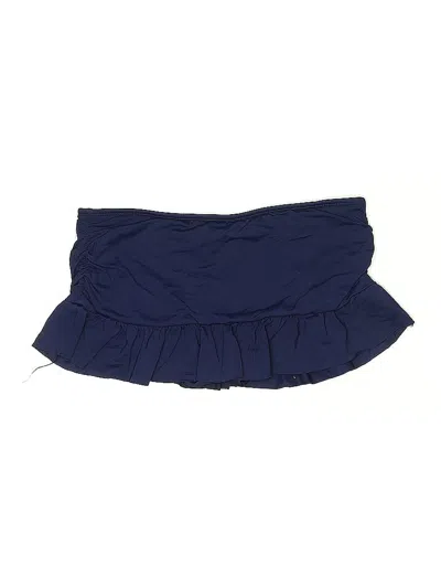 Pre-owned Liz Claiborne Swimsuit Bottoms In Blue