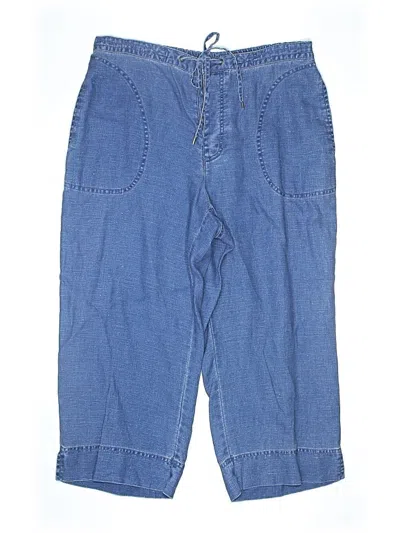 Pre-owned Liz Claiborne Swimsuit Bottoms In Blue