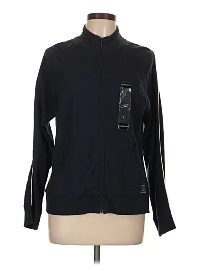 Pre-owned Liz Claiborne Track Jacket In Blue