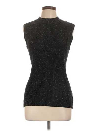 Pre-owned Liz Claiborne Turtleneck Sweater In Black