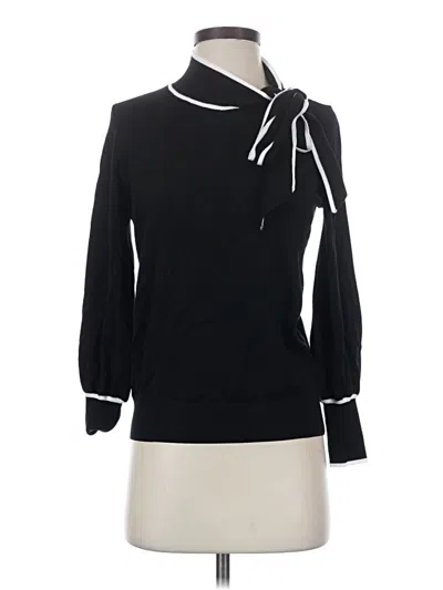 Pre-owned Liz Claiborne Turtleneck Sweater In Black