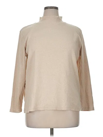 Pre-owned Liz Claiborne Turtleneck Sweater In Brown