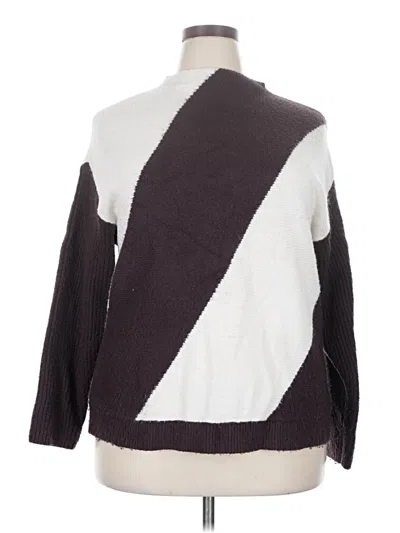 Pre-owned Liz Claiborne Turtleneck Sweater In Brown