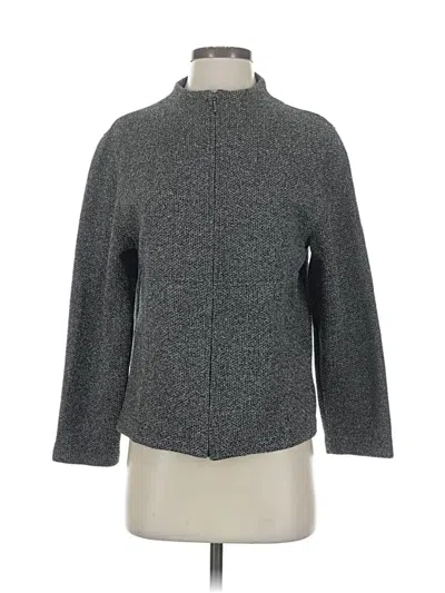 Pre-owned Liz Claiborne Turtleneck Sweater In Gray