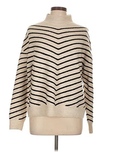 Pre-owned Liz Claiborne Turtleneck Sweater In Ivory