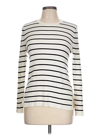 Pre-owned Liz Claiborne Turtleneck Sweater In Ivory