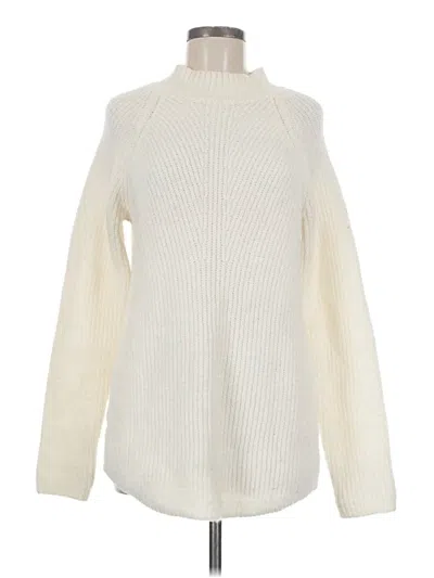 Pre-owned Liz Claiborne Turtleneck Sweater In Ivory