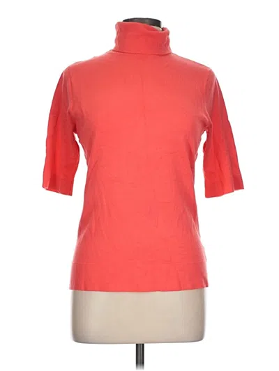 Pre-owned Liz Claiborne Turtleneck Sweater In Red