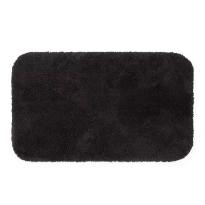 Liz Claiborne Ultimate Luxury Bath Rug In Black