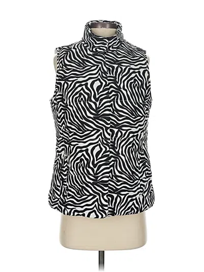 Pre-owned Liz Claiborne Vest In Black