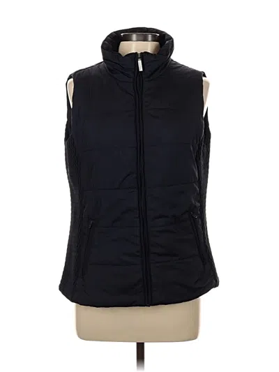 Pre-owned Liz Claiborne Vest In Black