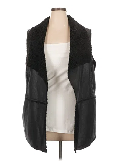 Pre-owned Liz Claiborne Vest In Black