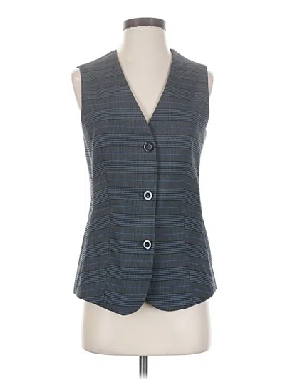 Pre-owned Liz Claiborne Vest In Gray