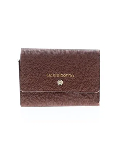 Pre-owned Liz Claiborne Wallet In Brown