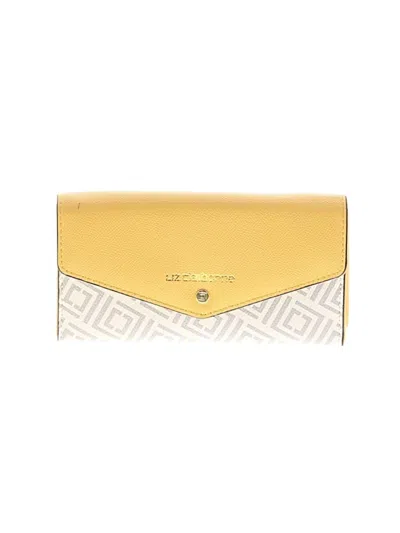 Pre-owned Liz Claiborne Wallet In Yellow