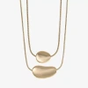Liz Claiborne Womens 17 Inch Pendant Necklace In Gold