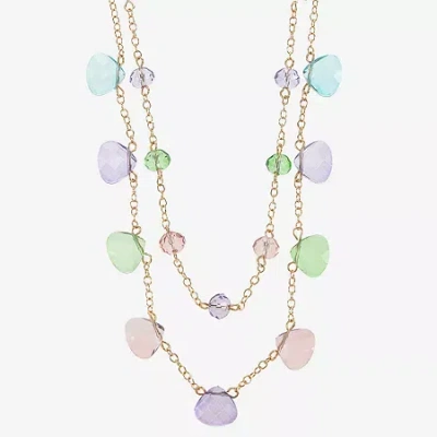 Liz Claiborne Womens 17 Inch Strand Necklace In Multiple Colors