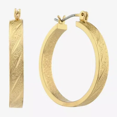 Liz Claiborne Womens 25.4mm Hypoallergenic Hoop Earrings In Multi