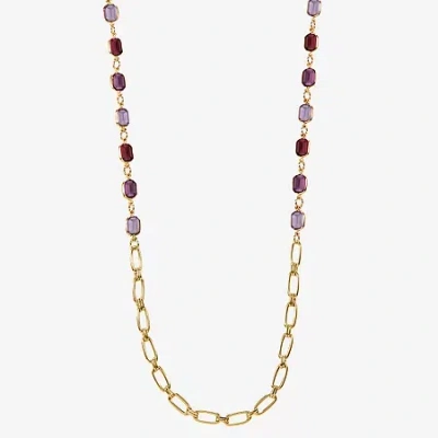 Liz Claiborne Womens 36 Inch Strand Necklace In Multi