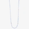 Liz Claiborne Womens 36 Inch Strand Necklace In Blue