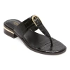 Liz Claiborne Womens April Heeled Sandals In Black