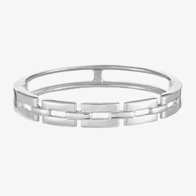 Liz Claiborne Womens Bangle Bracelet In Silver