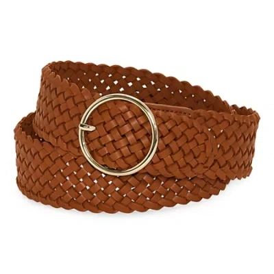 Liz Claiborne Womens Belt In Brown