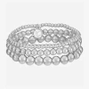 Liz Claiborne Womens Bracelet Set In Silver
