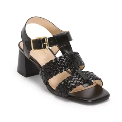 Liz Claiborne Womens Clegan Heeled Sandals In Black