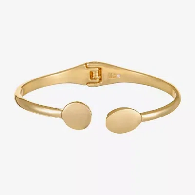 Liz Claiborne Womens Cuff Bracelet In Yellow