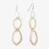 Liz Claiborne Womens Drop Earrings In Multi