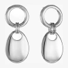 Liz Claiborne Womens Hypoallergenic Drop Earrings In Silver