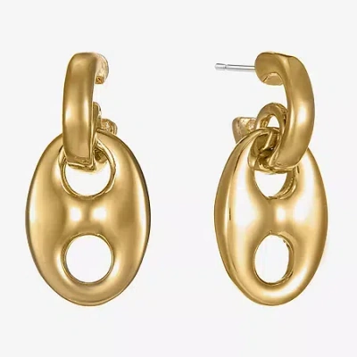 Liz Claiborne Womens Hypoallergenic Drop Earrings In Yellow