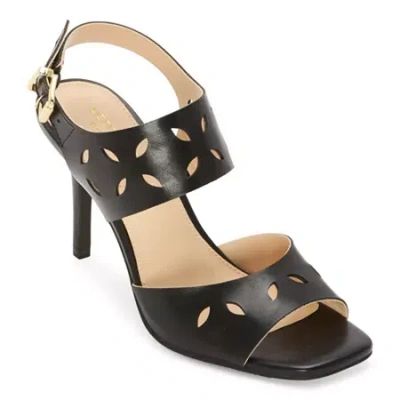 Liz Claiborne Womens Mary Heeled Sandals In Multi