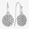 Liz Claiborne Womens Round Drop Earrings In Metallic