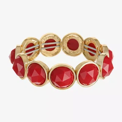Liz Claiborne Womens Stretch Bracelet In Red