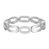 Liz Claiborne Womens Stretch Bracelet In Silver