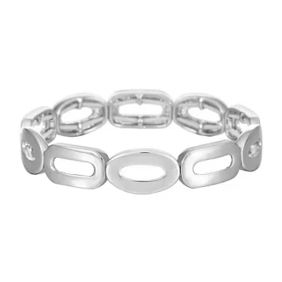 Liz Claiborne Womens Stretch Bracelet In Silver