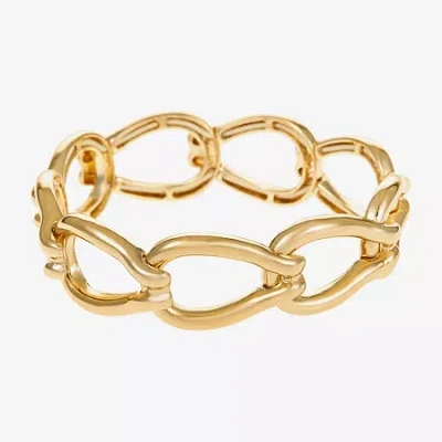 Liz Claiborne Womens Stretch Bracelet In Gold