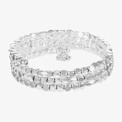 Liz Claiborne Womens Wrap Bracelet In Silver