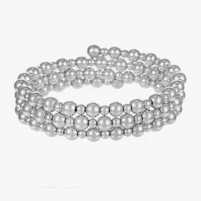 Liz Claiborne Womens Wrap Bracelet In Silver