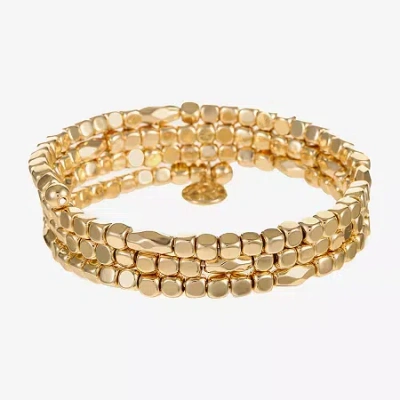 Liz Claiborne Womens Wrap Bracelet In Gold